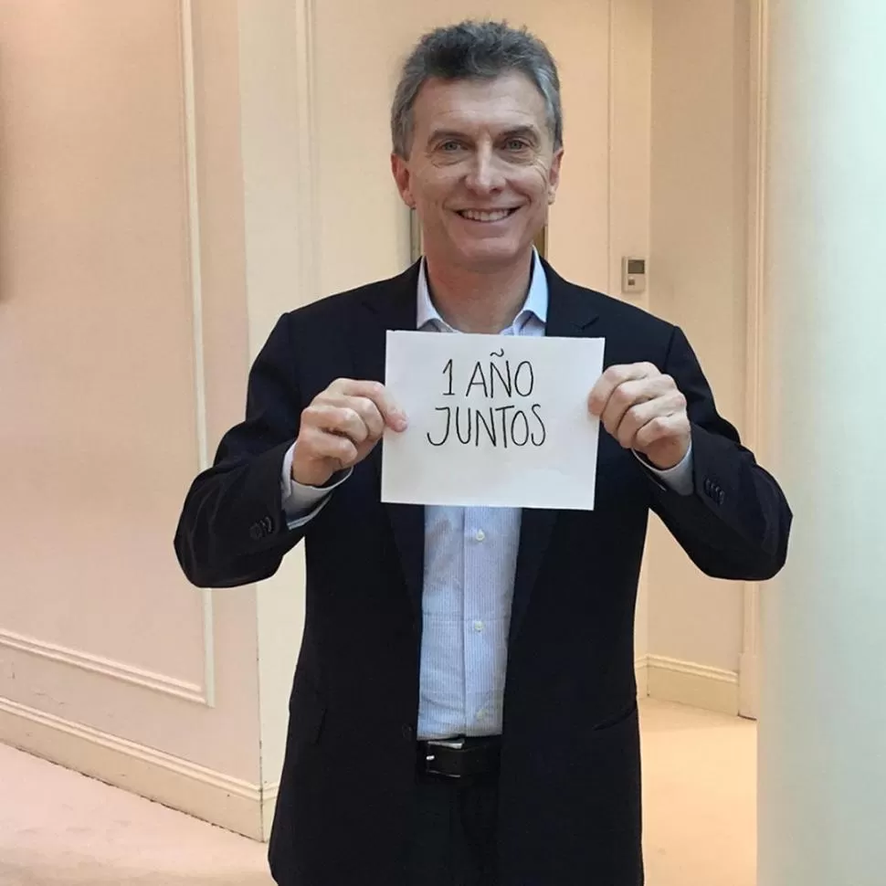 FOTO TOMADA DE FACEBOOK DE MAURICIO MACRI