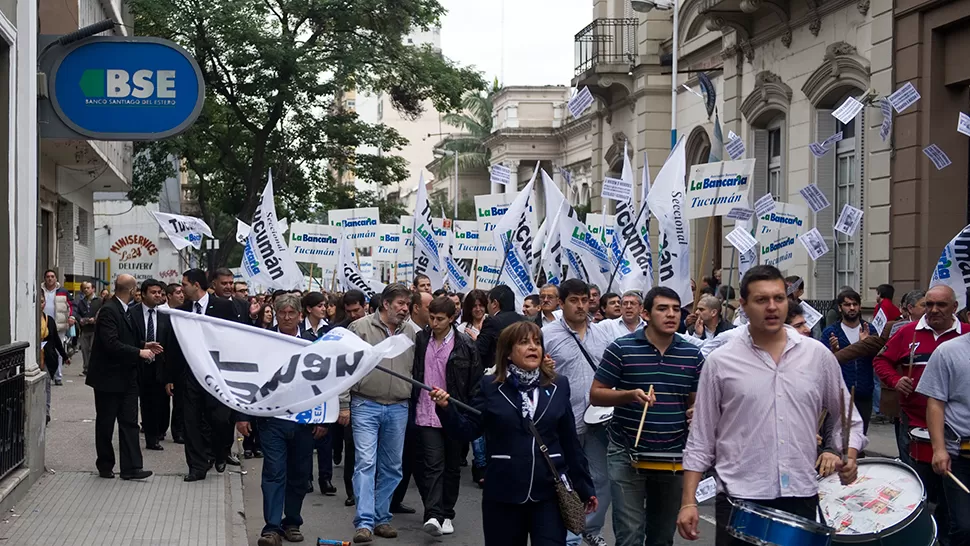 La Bancaria anunció un paro por 48 horas