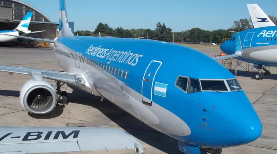 Las empresas aéreas suspendieron sus servicios de 4 a 12. FOTO DE ARCHIVO. 