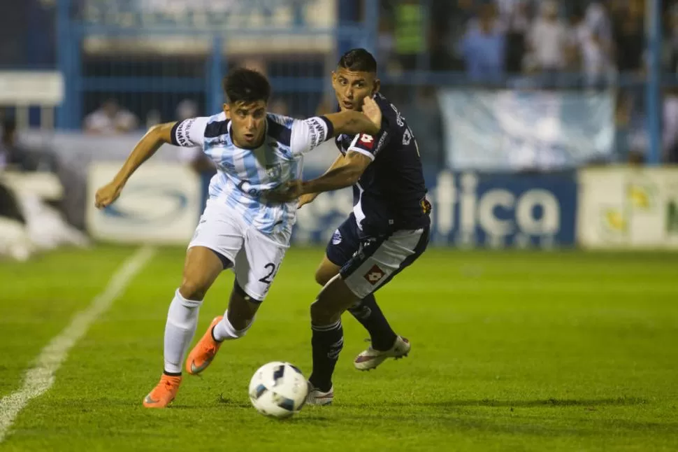 PIEZA CLAVE. Di Plácido viene jugando en un gran nivel y estará ante Tigre.  la gaecta / FOTO DE JORGE OLMOS SGROSSO