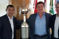 Leito se reunió con el titular de la Conmebol: estar aquí es histórico para Atlético