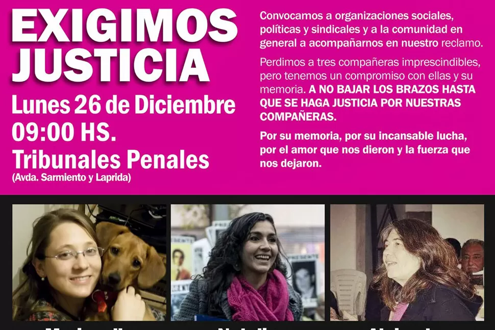 Pedirán justicia por las tres mujeres fallecidas en el accidente frente al Mercofrut