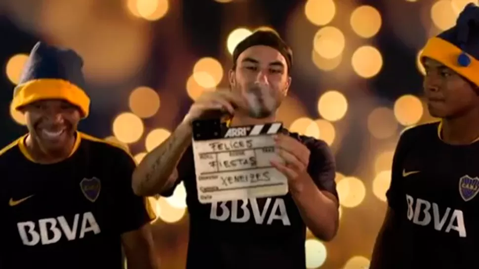 Mirá el spot navideño de Boca, sin Tevez