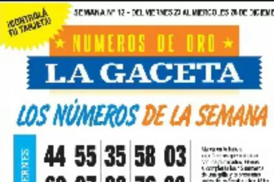 La grilla completa de los Números de Oro