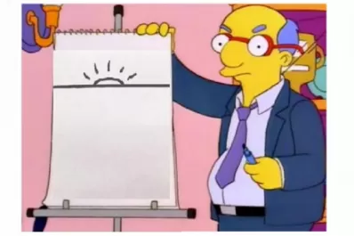 Macri hizo un dibujo sobre cómo ve al país y llovieron los memes en las redes
