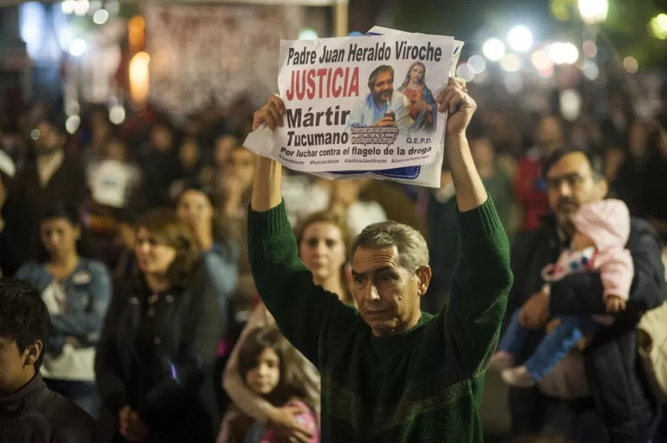 EL PADRE JUAN. Su muerte dio lugar al debate sobre la seguridad. la gaceta / foto de diego aráoz