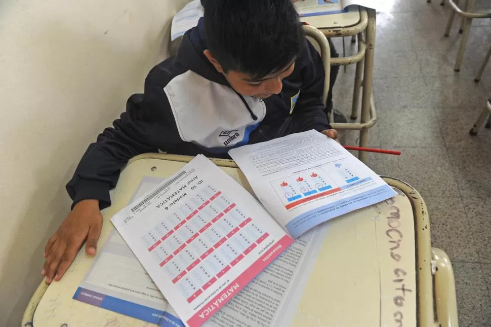 TEMA PARA DEBATIR. Las pruebas de calidad educativa dividen opiniones. la gaceta / foto de FRANCO VERA