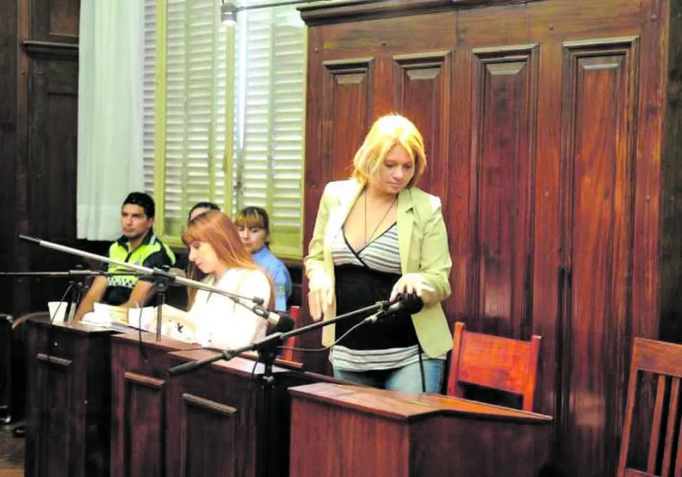 EN LA SALA. La condenaron a perpetua, pero el fallo aún no quedó firme. la gaceta / foto de archivo