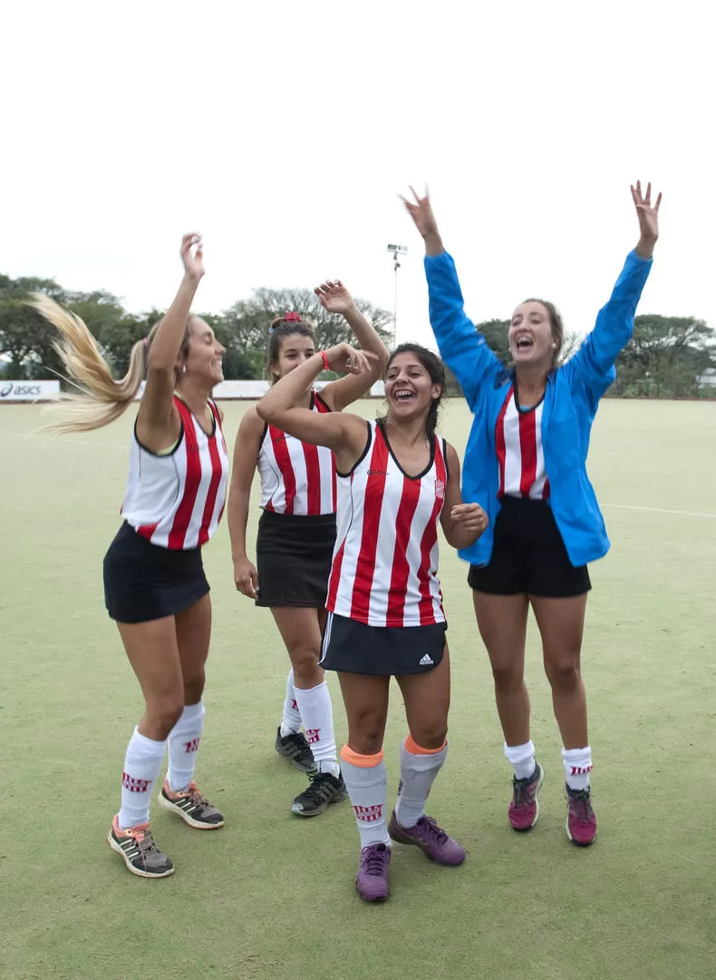 FUTURO. Abril López juega de delantera en San Martín. foto de archivo