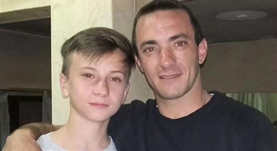 INSEGURIDAD. Brian, el adolescente de 14 años baleado en un asalto. FOTO TOMADA DE LA NACIÓN.