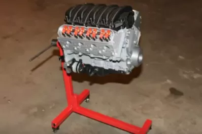 El motor hecho por una impresora 3D