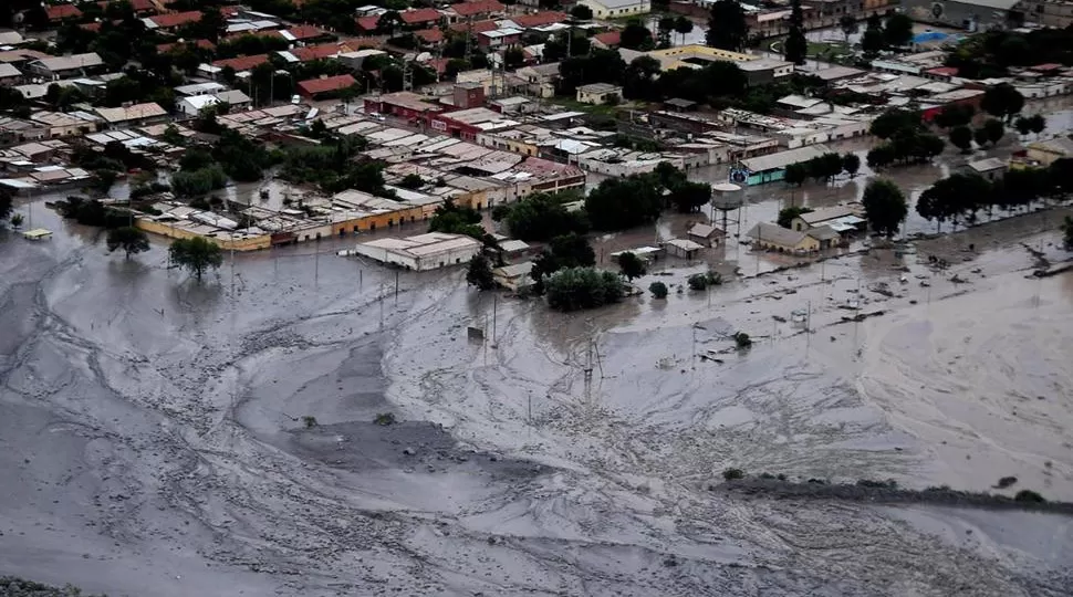 Alud en Jujuy. FOTO DE REUTERS.
