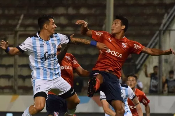 Atlético dio pelea pero no pasó del empate con Independiente