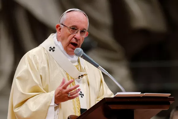 El Papa dejó un mensaje a los daminificados por la nevada en Italia