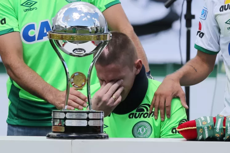 Follman, sobreviviente de la tragedia del Chapecoense, fue dado de alta