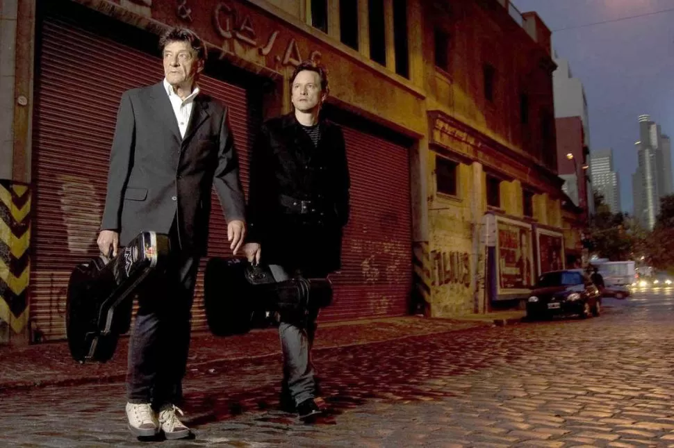 EN FAMILIA. Moris tiene más de 50 años de carrera y es el padre de Birabent. telam 