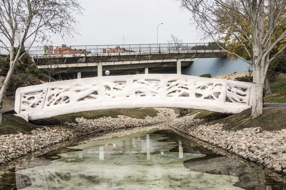 Este es el primer puente impreso en 3D