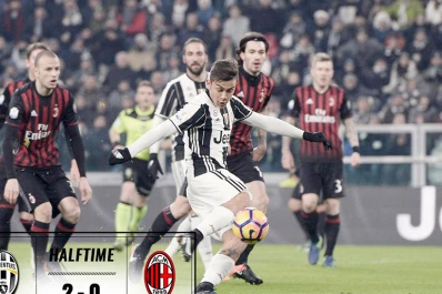 Dybala sigue en estado de gracia y Juventus eliminó al Milan