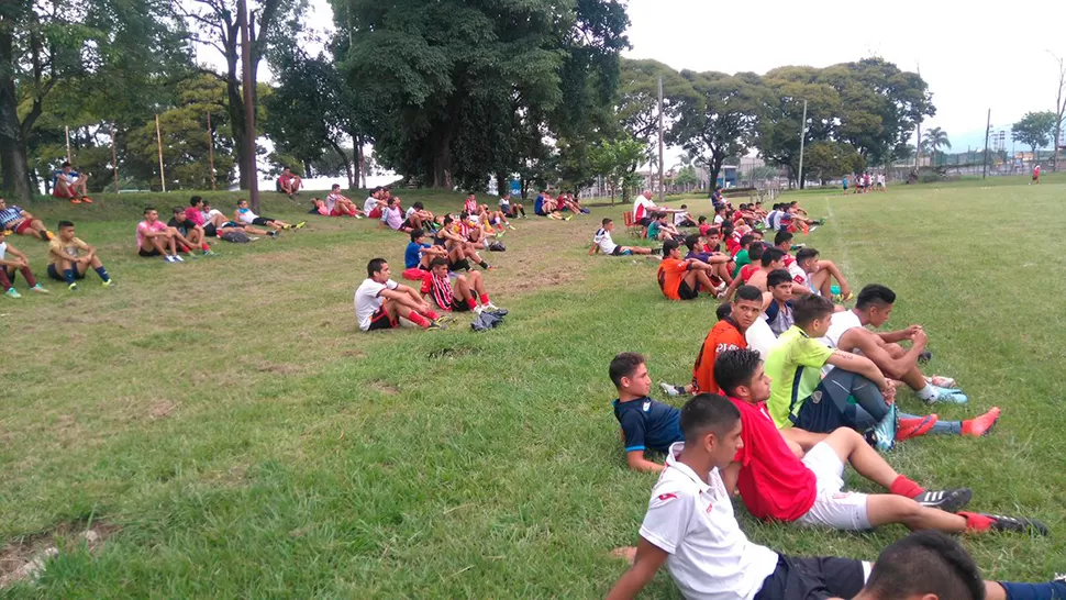 San Martín arrancó la prueba de jugadores libres