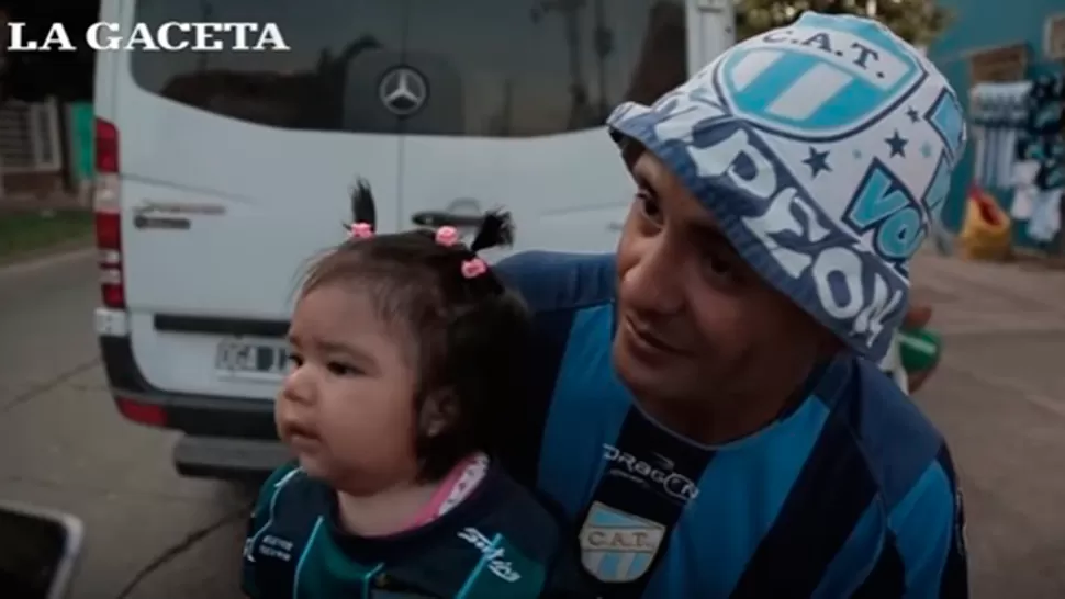 Los niños acompañaron a sus papás y también disfrutaron del debut de Atlético