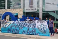 Invasión decana: comenzaron a llegar los primeros hinchas de Atlético a Quito