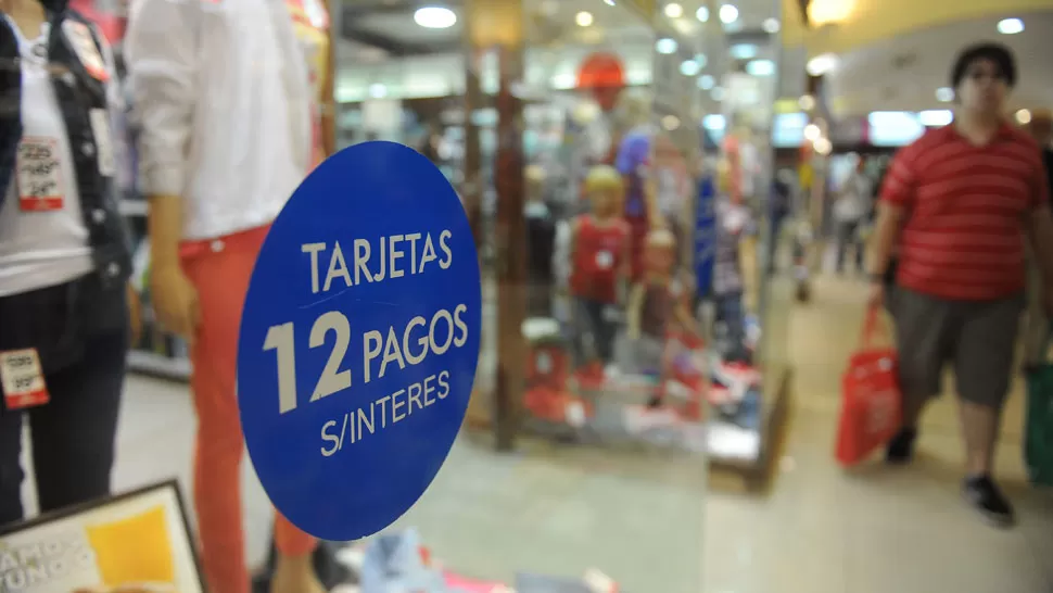 COSA DEL PASADO. Con la nueva medida del Gobierno, las cuotas sin interés quedaron anuladas. ARCHIVO