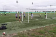 Atlético entrenó a puertas cerradas en Guayaquil