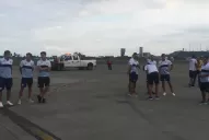 Finalmente el plantel de Atlético viaja en otro avión a Quito