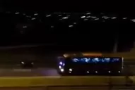 Así viajó el colectivo de Atlético por las calles de Quito