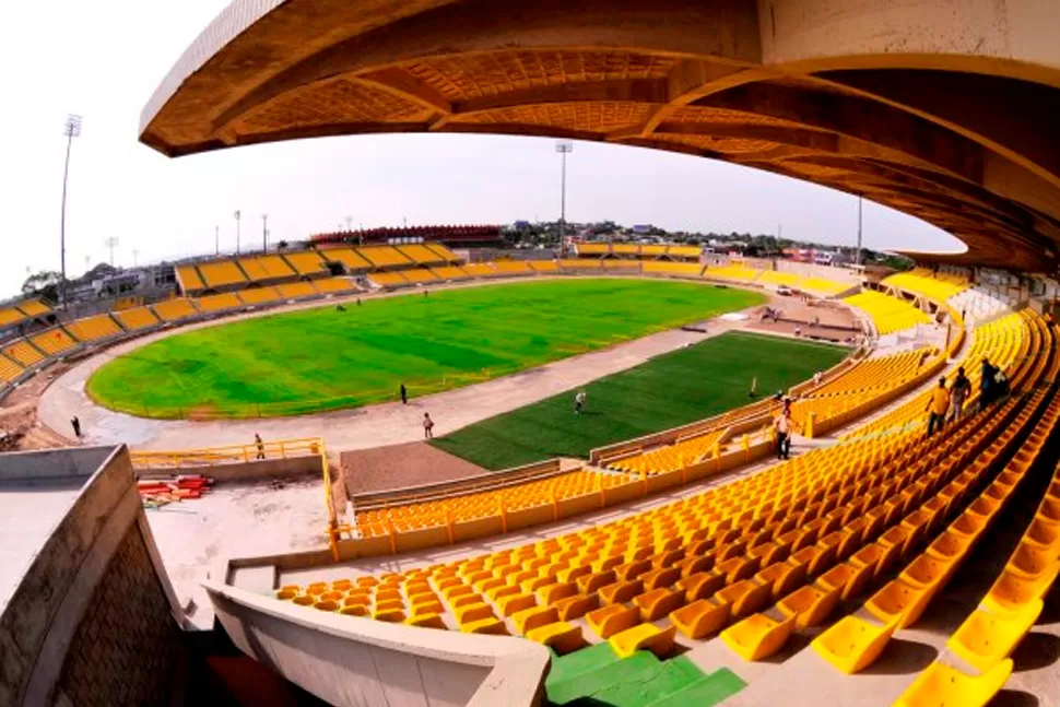 ESTADIO JAIME MORÓN LEÓN. Dónde el deca jugará el próximo partido. CAPTURA DE MAPS