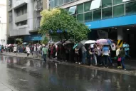 Hubo caos en la city tucumana por el paro bancario