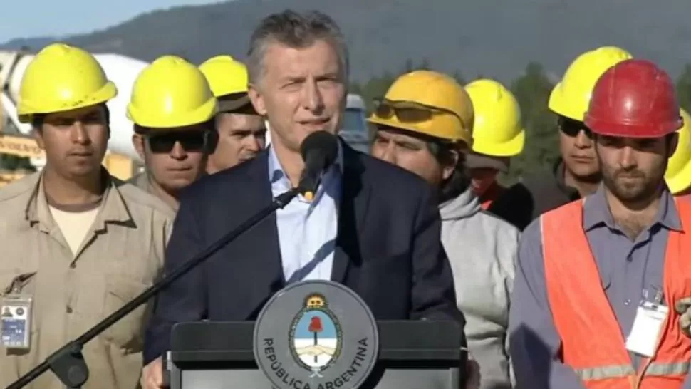 MAURICIO MACRI / CAPTURA DE VIDEO