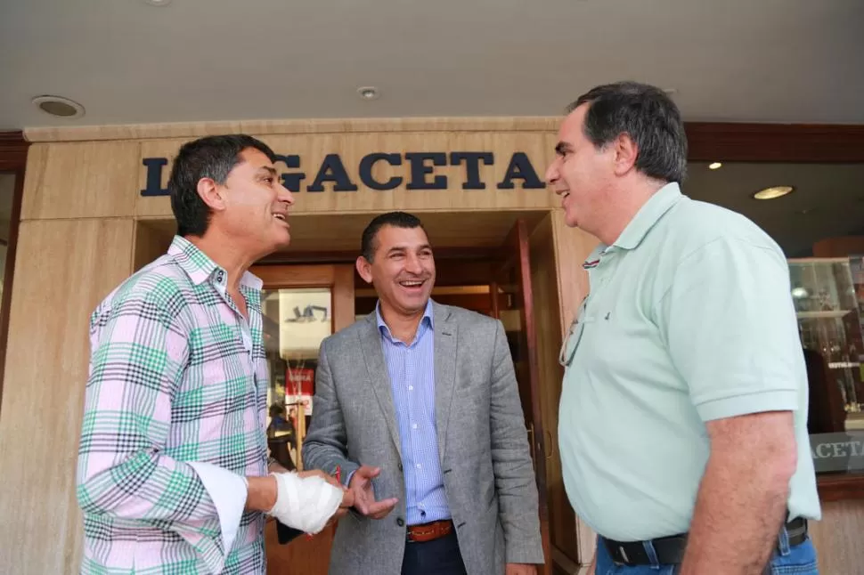 FELIZ. Mario Leito destacó la fortaleza de Atlético para superar el mal trance. la gaceta / foto de juan pablo sánchez noli (archivo)