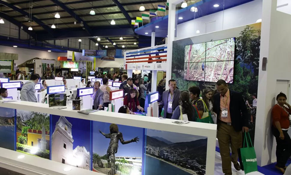 CONVENCIÓN 2016. El stand de Venezuela en el encuentro del año pasado. FOTO TOMADA DE DIARIOAVANCE.COM