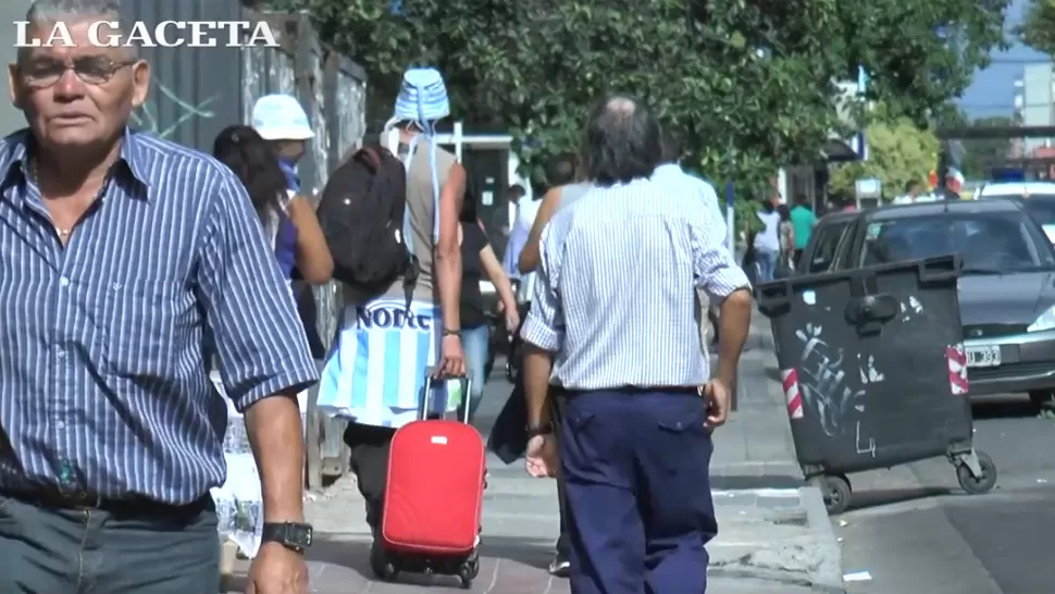 PESADILLA. Alrededor de 10 días demoraron los hinchas, pero volvieron sin poder haber visto la hazaña de Quito. CAPTURA DE VIDEO