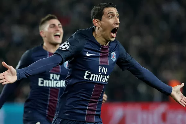 PSG aplastó a Barcelona por 4-0 con un doblete de Di María