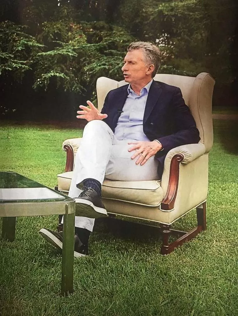 EN USO. El presidente Macri tiene varios pares en su guardarropas.  