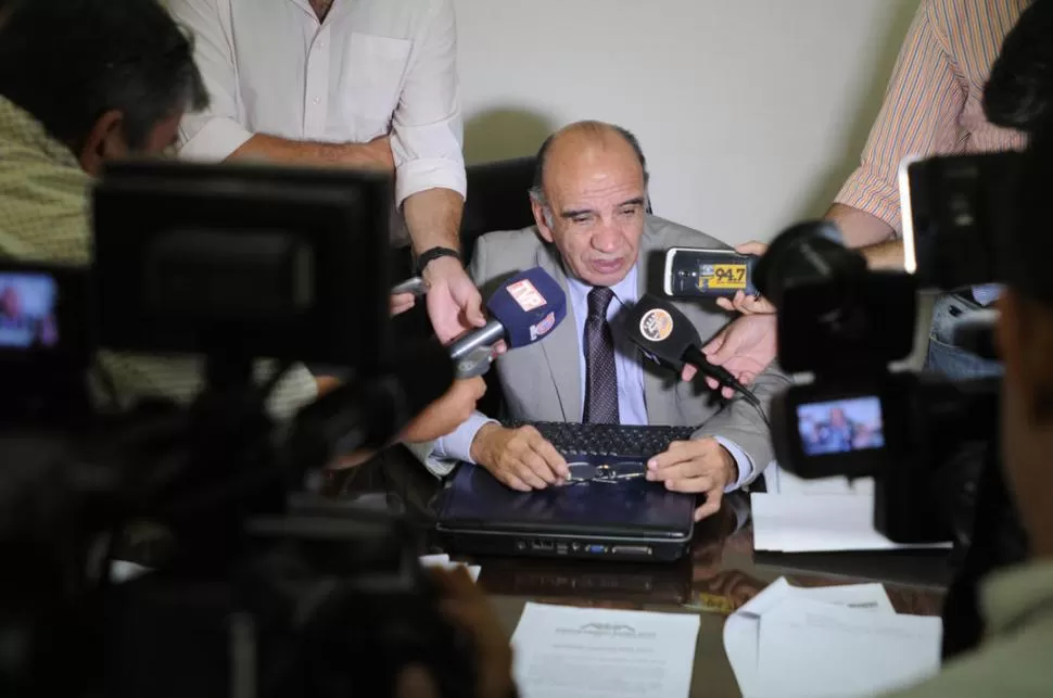 EN EL FOCO. Edmundo Jiménez encabeza el ministerio Público Fiscal. la gaceta / foto de Analía Jaramillo (archivo) 