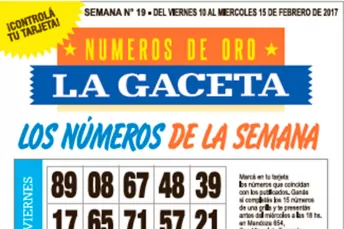 La grilla completa de los Números de Oro