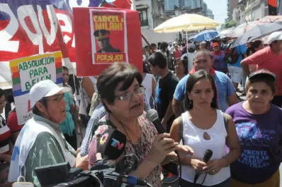 Milani declaró durante tres horas; nervioso y quebrado, negó haber conocido al soldado Ledo