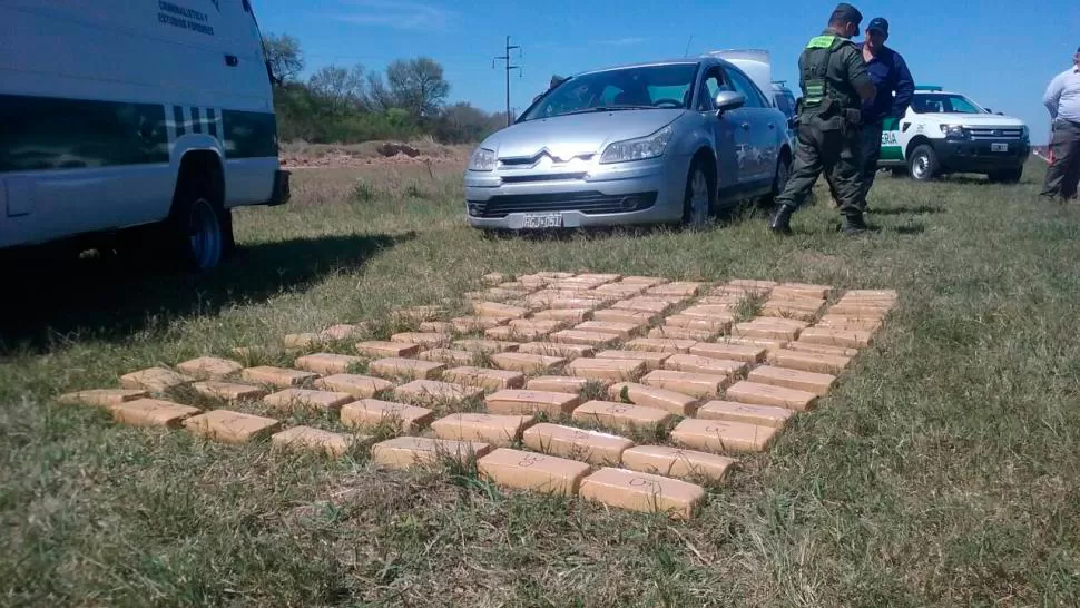 En septiembre, dos tucumanos fueron detenidos en Chaco por trasladar marihuana desde Paraguay. 