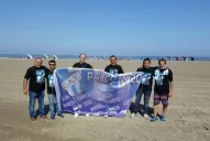 Los hinchas decanos disfrutan del viaje de sus sueños
