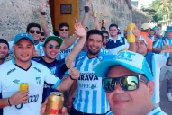 La Ciudad Amurallada se vistió con los colores de Atlético