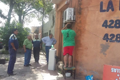 Video: desmantelaron la empresa de taxis La Nueva Estrella