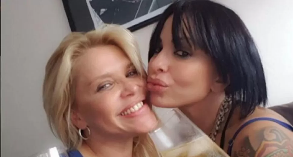 TRABAJANDO JUNTAS. La actriz y la ex modelo graban una miniserie. FOTO TOMADA DE INSTAGRAM.COM.- 