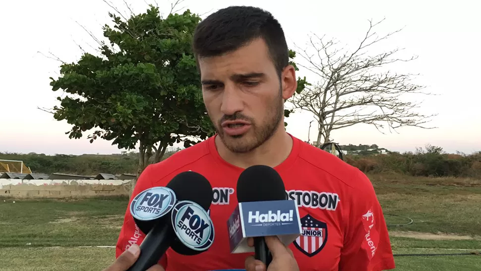 Cuesta ya jugó en el Monumental cuando se desempeñaba en el club rosarino. FOTO TOMADA DE WWW.HABLADEPORTES.CO