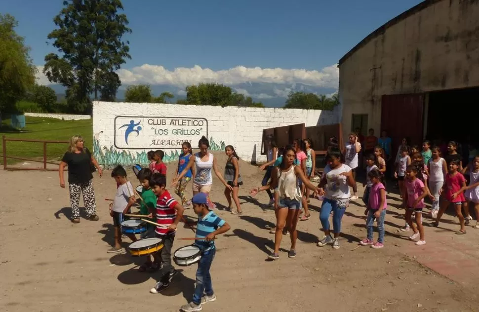 PERCUSIÓN. A los tamboreros les encanta lo que hacen y aprenden. la gaceta / fotos de osvaldo ripoll