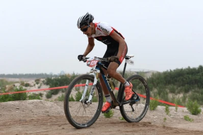 Con los más chicos se abre la prueba de mountain bike en Monte Bello