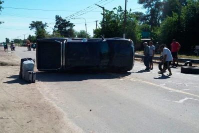 Un peatón falleció al ser embestido por una camioneta en León Rouges