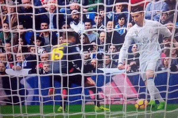 El impresionante caño de Cristiano Ronaldo